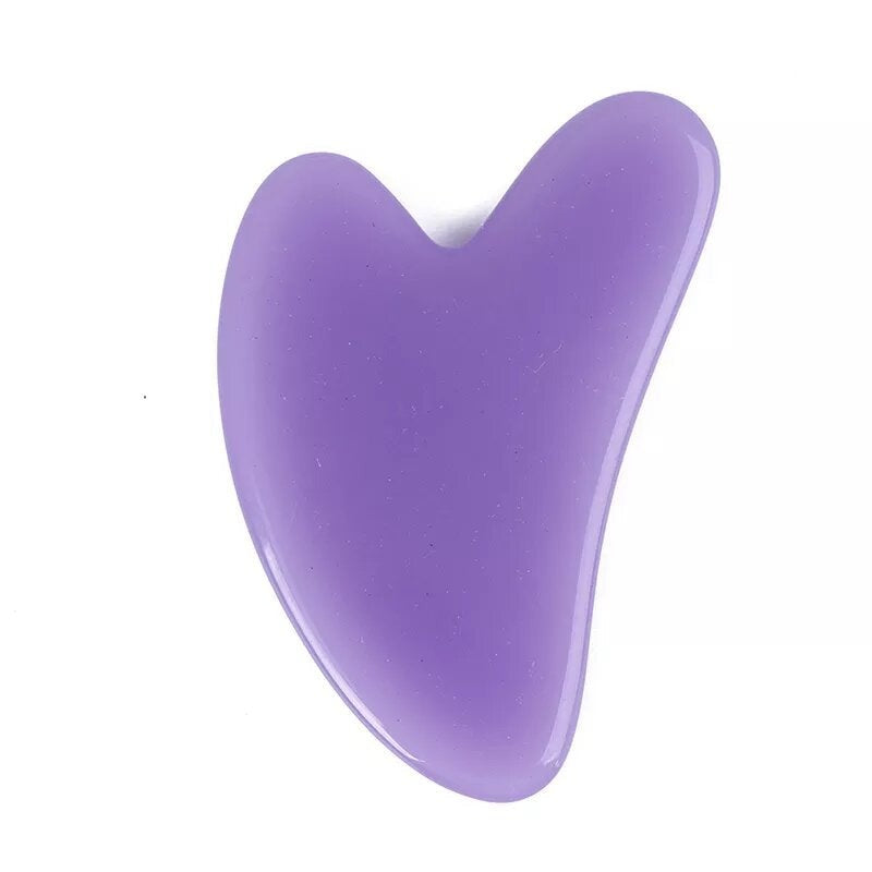 Gua sha lila amincissant visage