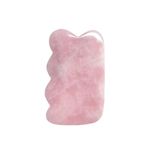 gua sha quartz rose affinement du visage