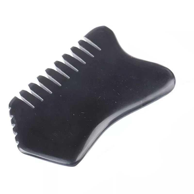 gua sha obsidienne cuir chevelu